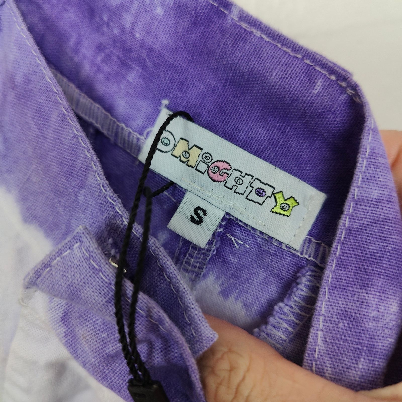 Other OMighty Tie Dye Pants Womens Small White Purple Wide Leg Size 27" / US 4 / IT 40 - 8 Thumbnail