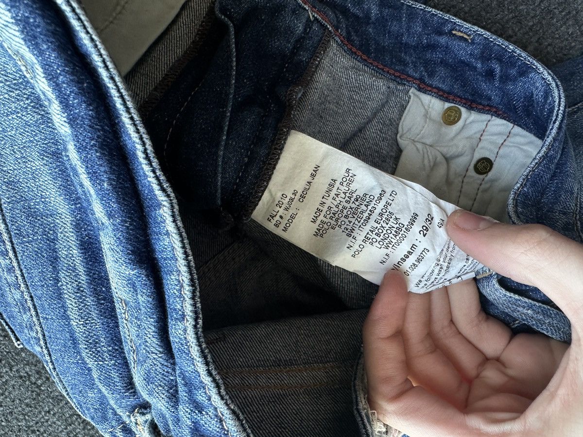 Ralph Lauren 🚨RARE RL RALPH LAUREN WOMEN DENIM JEANS FLAG LOGO Size 30" / US 8 / IT 44 - 9 Thumbnail