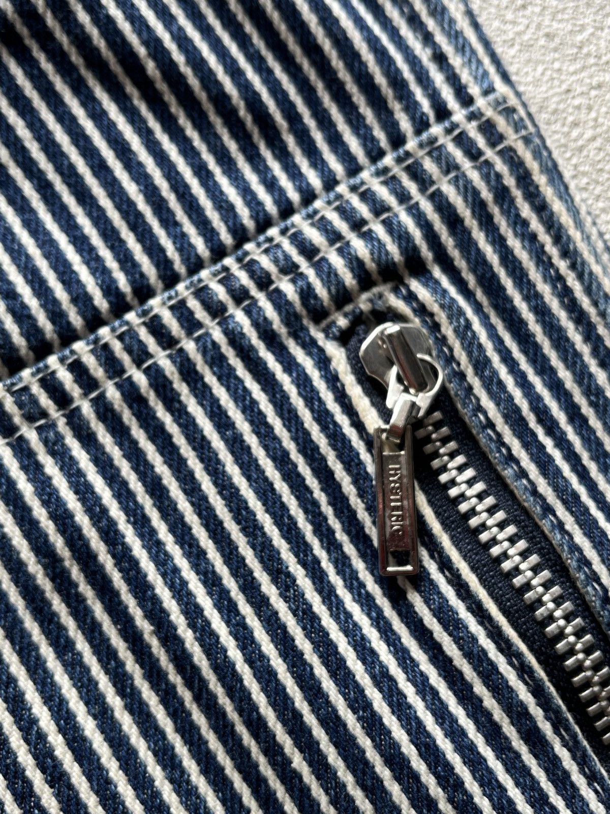 Hysteric Glamour 2000s HYSTERIC GLAMOUR Kinky Carpenter Stripe Hickory pants Size US 32 / EU 48 - 7 Thumbnail