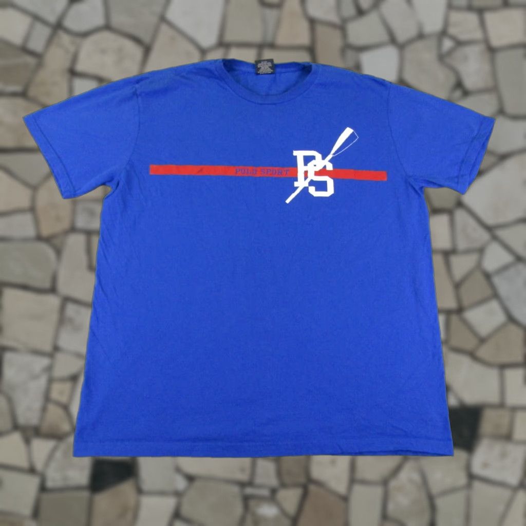 Polo Ralph Lauren VINTAGE Polo Ralph Lauren Shirt Mens L Blue Polo Ralph Lauren Shirt Mens L Blue Sport Rowing PS Y2K Crewneck Size US L / EU 52-54 / 3 - 1 Thumbnail