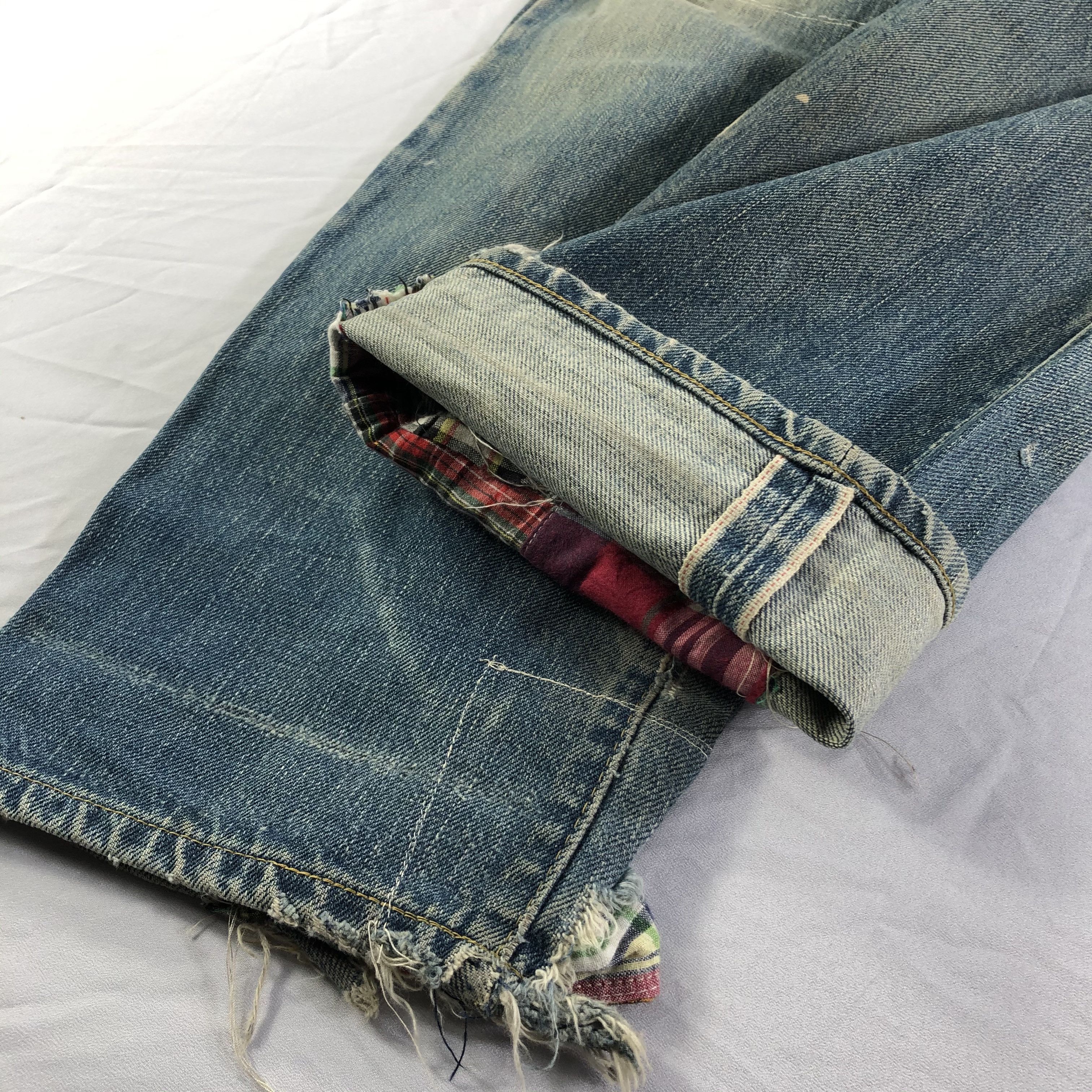 Levi's × Vintage Vintage 90s Levis 503B Redline Jeans-JM3703 Size US 31 - 7 Thumbnail