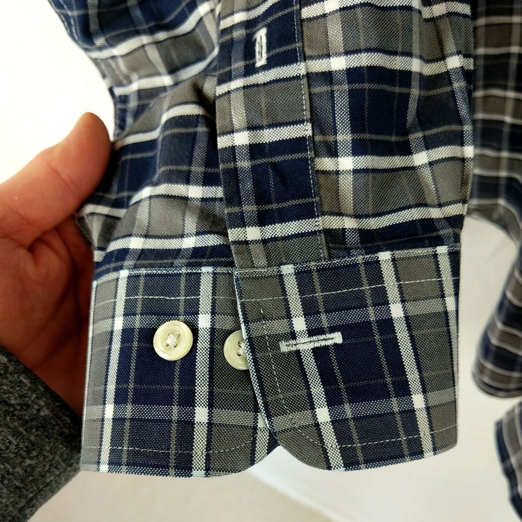 Brooks Brothers Brooks Brothers 1818 Regent Mens Button-Up Blue Plaid Long Sleeve Shirt XXL Size US XXL / EU 58 / 5 - 4 Thumbnail