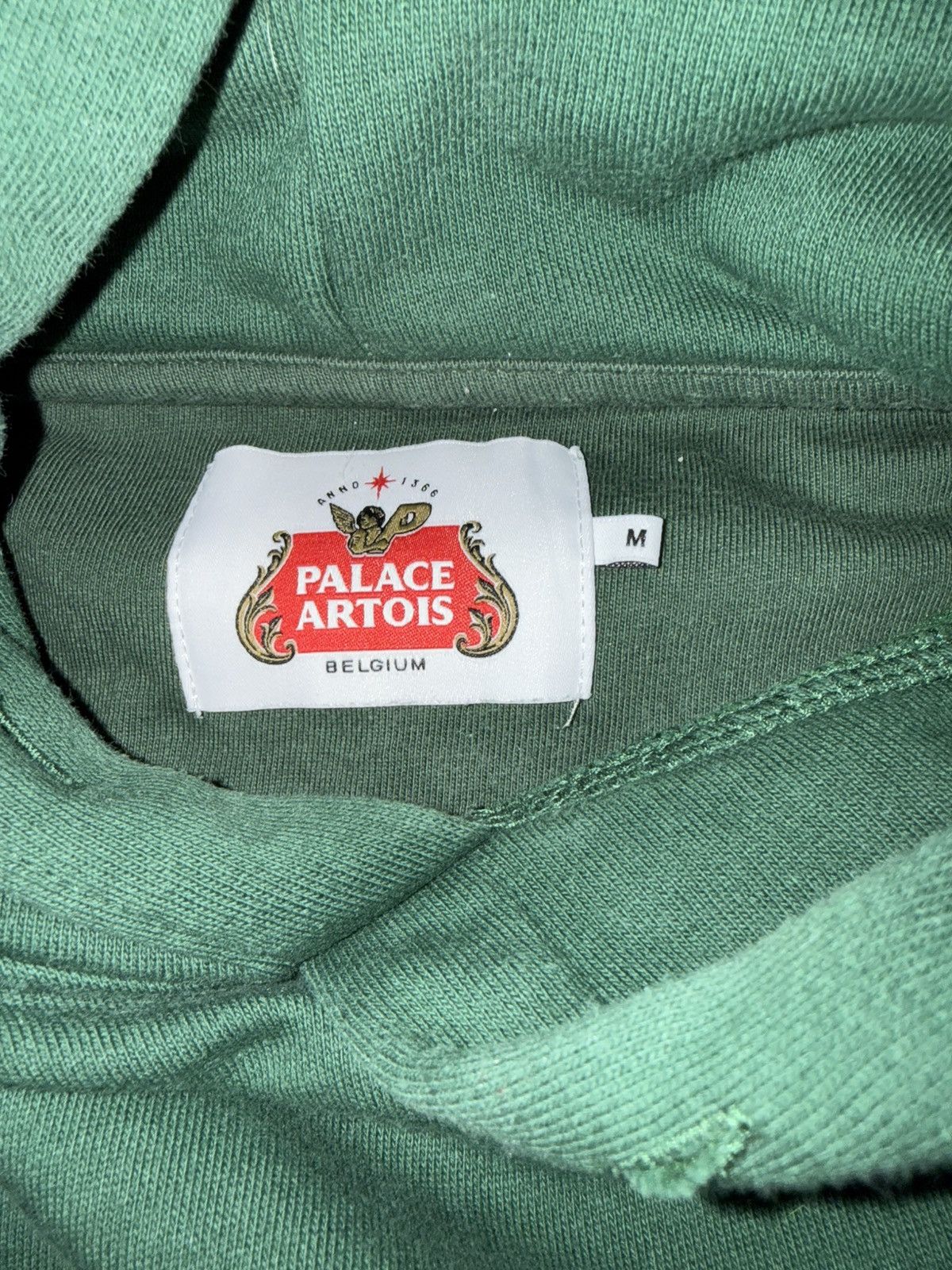 Palace Palace Stella Artois Hooded Sweatshirt Pine Green size Med Size US M / EU 48-50 / 2 - 4 Thumbnail