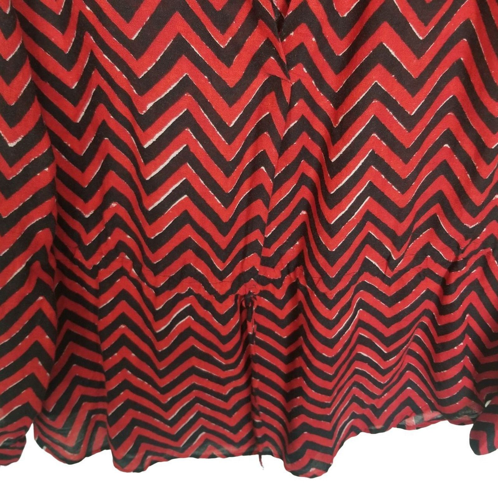 Lauren Ralph Lauren Lauren Ralph Lauren Womens Chevron Top Sz 1X Classic Preppy Size XL / US 12-14 / IT 48-50 - 3 Thumbnail