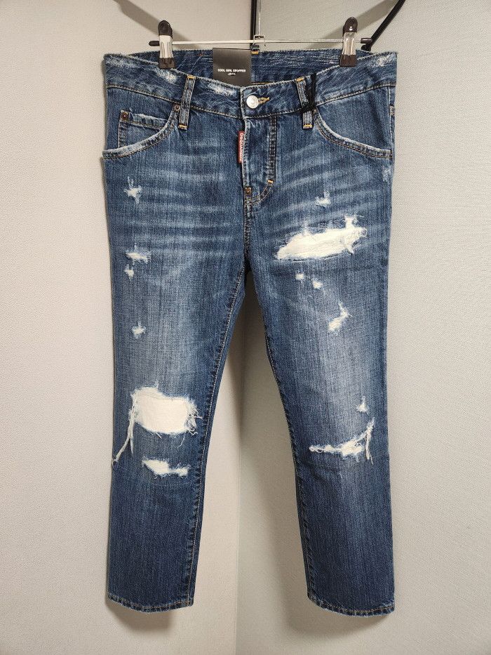 Dsquared2 Dsquared2 Beach Cool Girl cropped jeans Size 26" / US 2 / IT 38 - 2 Thumbnail