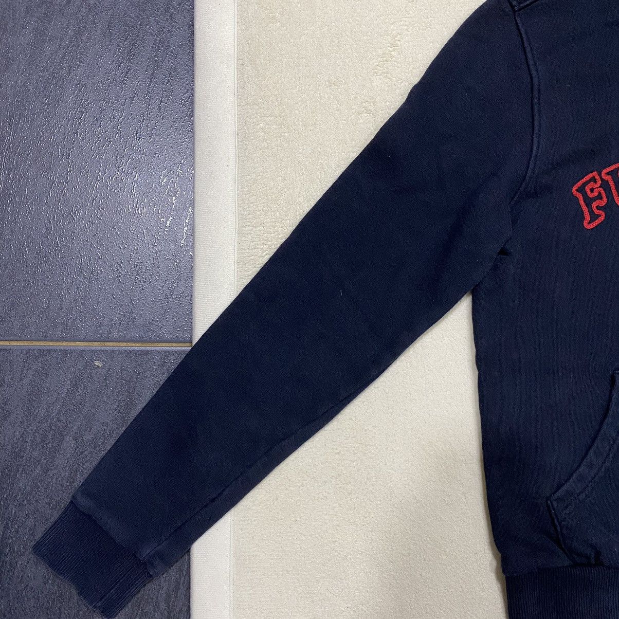 Fubu × Japanese Brand FUBU Embroidered Spellout Zipper Hoodie Size US XS / EU 42 / 0 - 4 Thumbnail