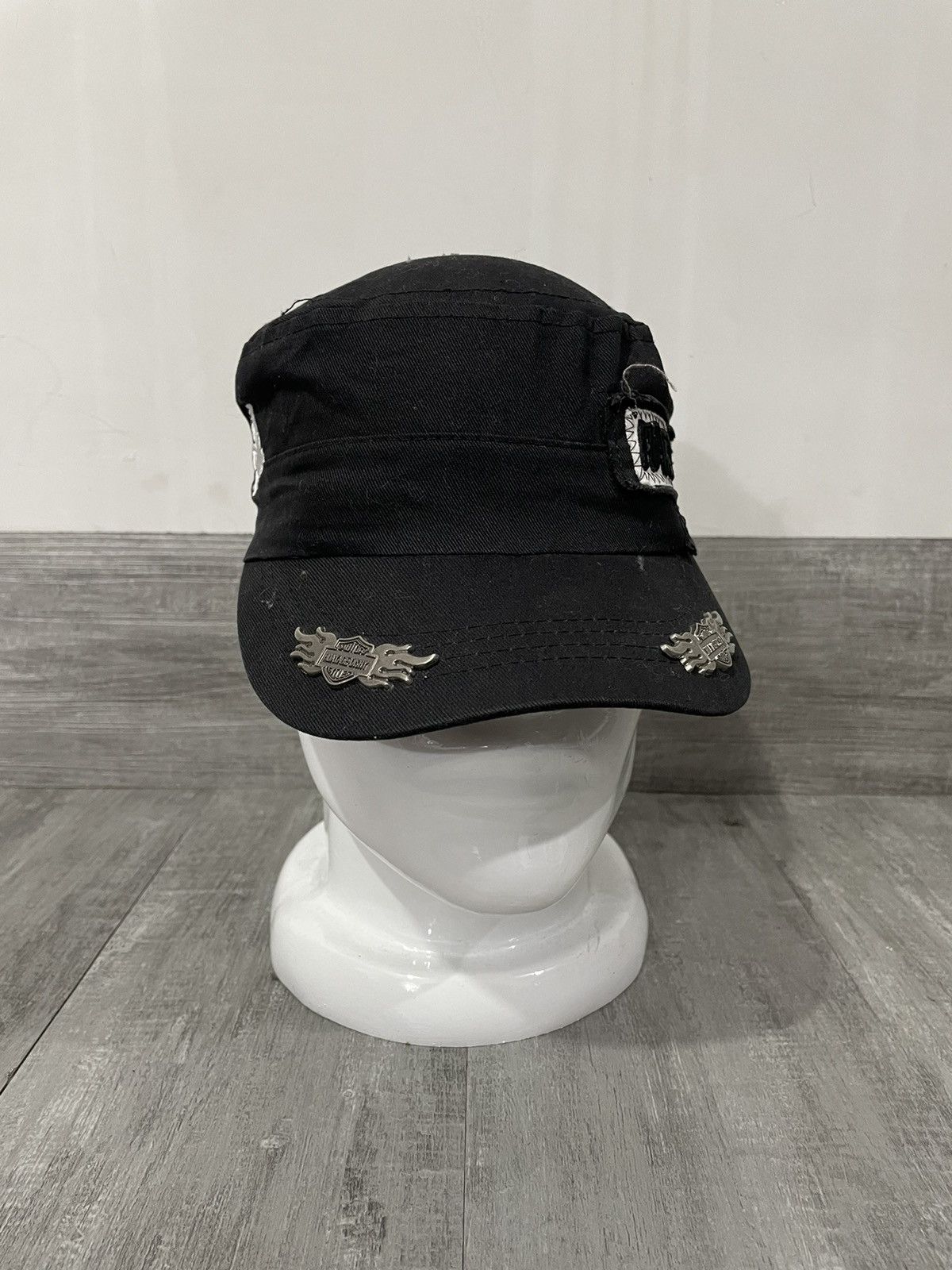 Hysteric Glamour 2000s Cadet hat harley pin studet y2k style Size ONE SIZE - 2 Thumbnail