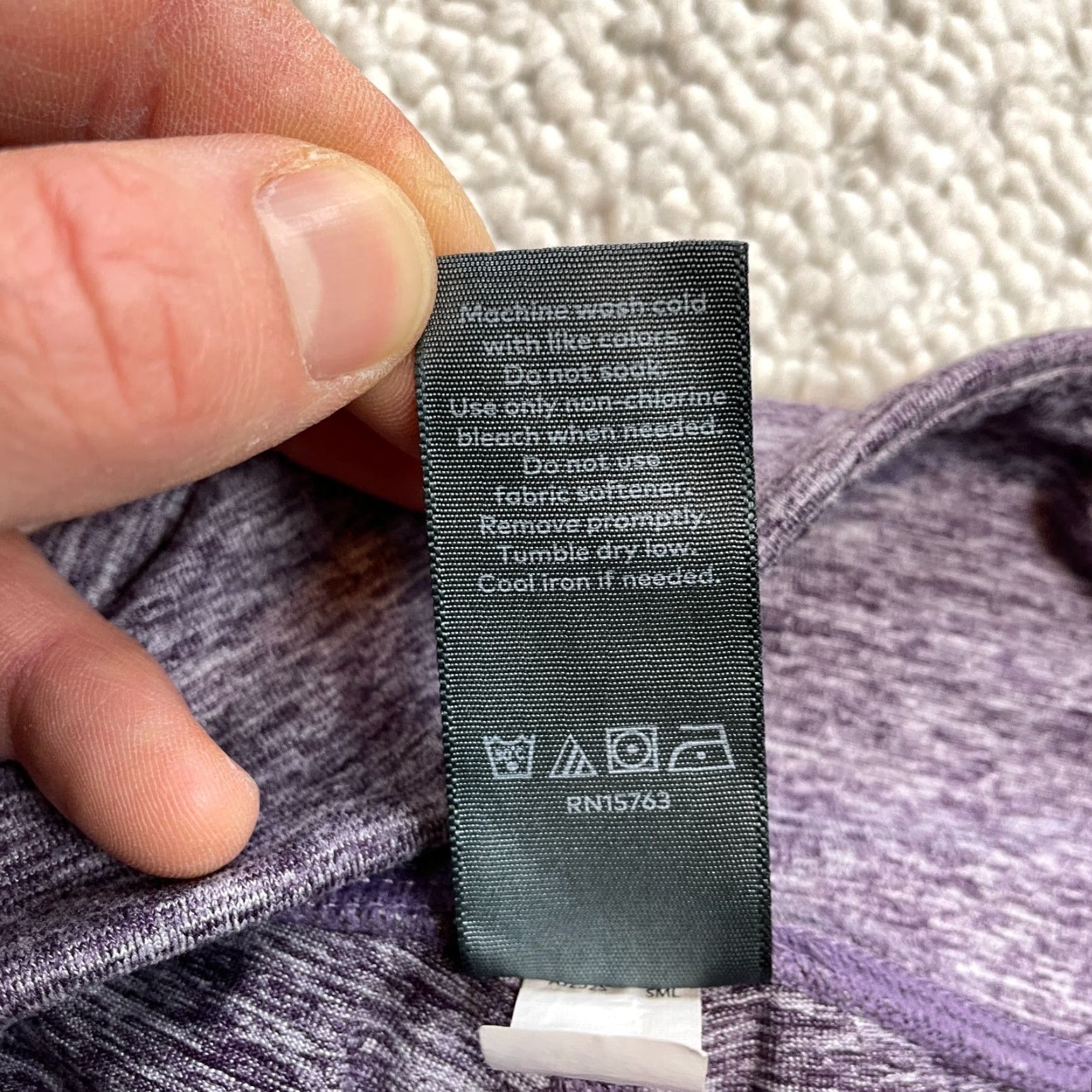 Champion Champion C9 Active Yoga Pants Women's XL Purple Cropped Leg Style Straight Inseam 20 in 30 in Waist 30 in Gym Yoga Running Size 40" / US 18 - 7 Thumbnail