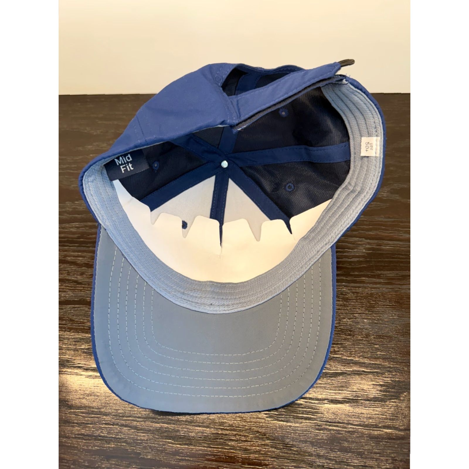 Vintage Ahead Hat Mens Mid Fit Blue Los Angeles Country Club 123rd US Open UPF 50+ Size ONE SIZE - 6 Thumbnail