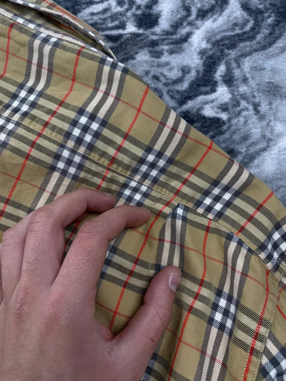 Burberry Burberrys Vintage Nova Check Shirt Buttons Long Sleeve Men Size US L / EU 52-54 / 3 - 14 Thumbnail