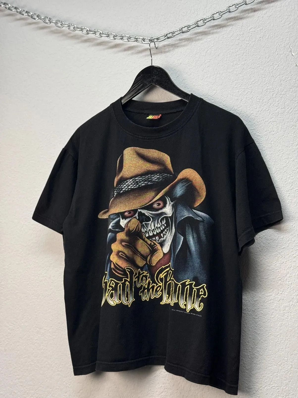 Band Tees × Vintage Ultra Rare 3D Emblem 1991 Bad to the Bone Tee Size US M / EU 48-50 / 2 - 2 Thumbnail