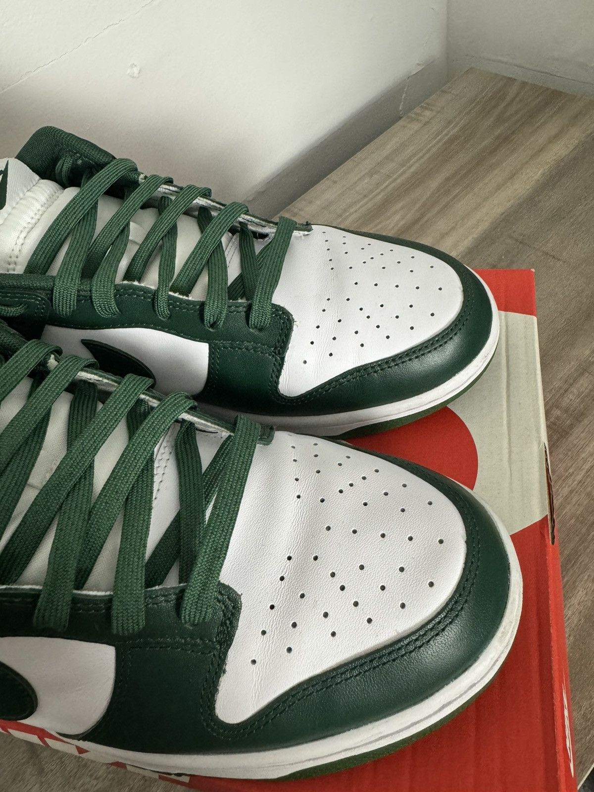 Jordan Brand Nike Dunk Low Michigan State Size US 11 / EU 44 - 5 Thumbnail