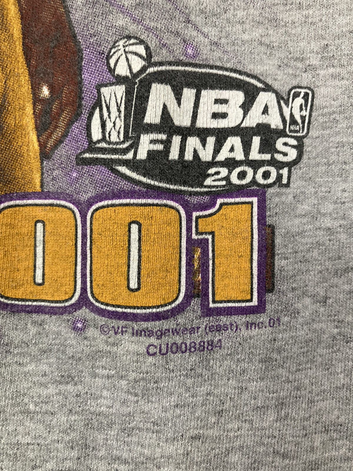 NBA LOS ANGELES LAKERS 2000 2001 NBA FINALS B2B CHAMPIONS SHIRT Size US L / EU 52-54 / 3 - 3 Thumbnail