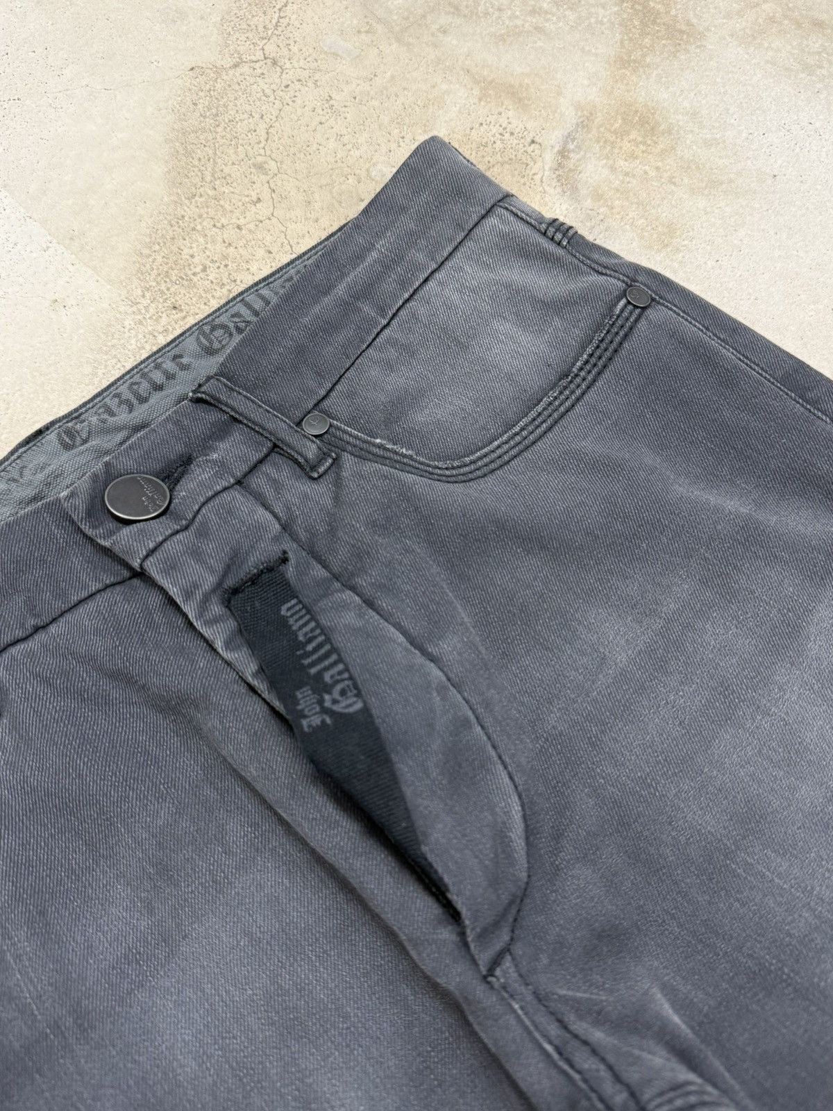 John Galliano John Galliano SS/2008 Revolver Same Pattern Denim Size US 31 - 6 Thumbnail