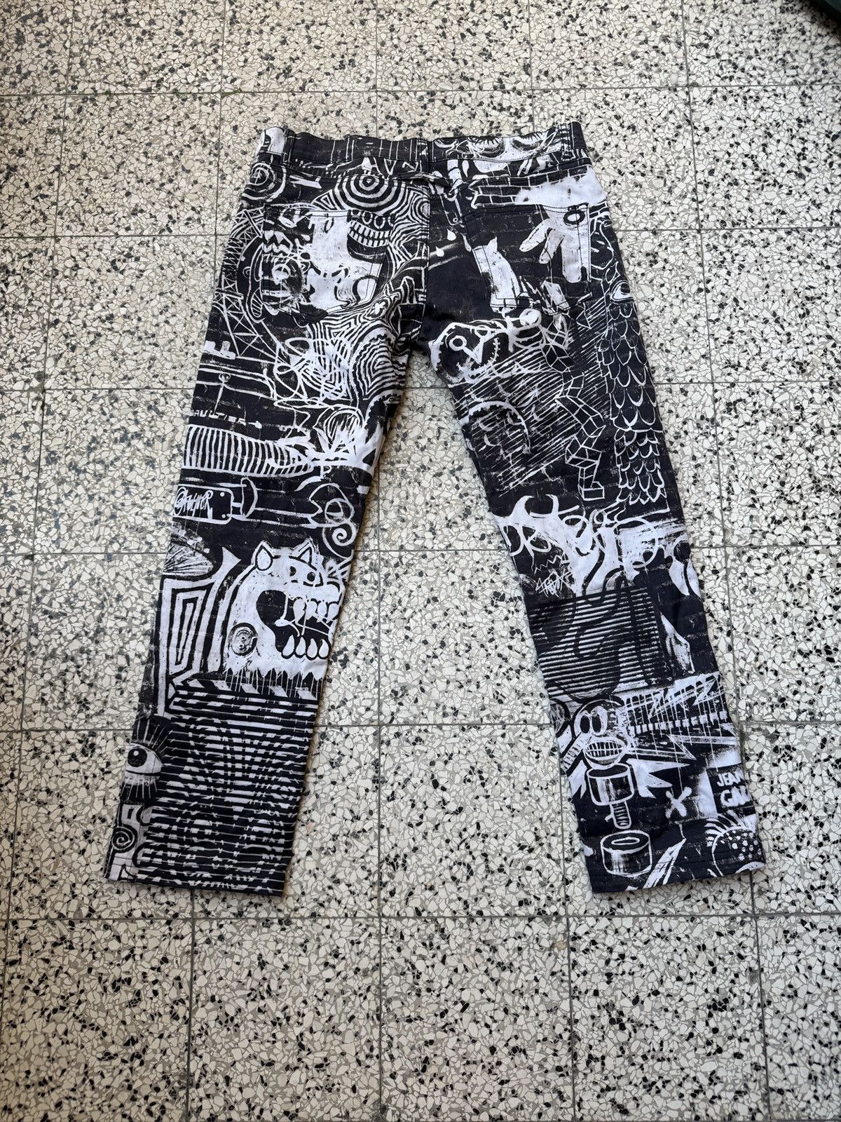 Jean Paul Gaultier Rare Jean Paul Gaultier Art Print All-Over Stretch Set Size XL / US 12-14 / IT 48-50 - 10 Thumbnail