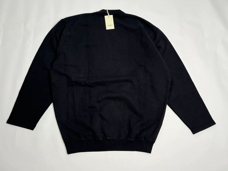 Vetements Front Patchwork Embroidered Logo Pullover Hoodie - Main Image