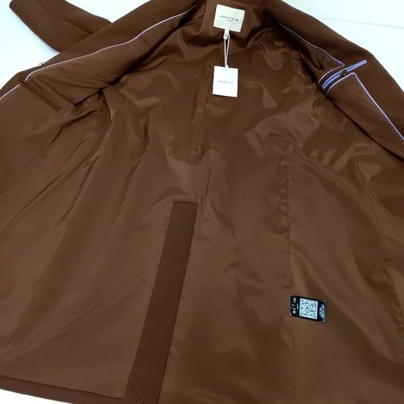 Lafayette 148 Lafayette148 Chesterfield Copper Dust Double Breasted Coat Size S / US 4 / IT 40 - 11 Thumbnail