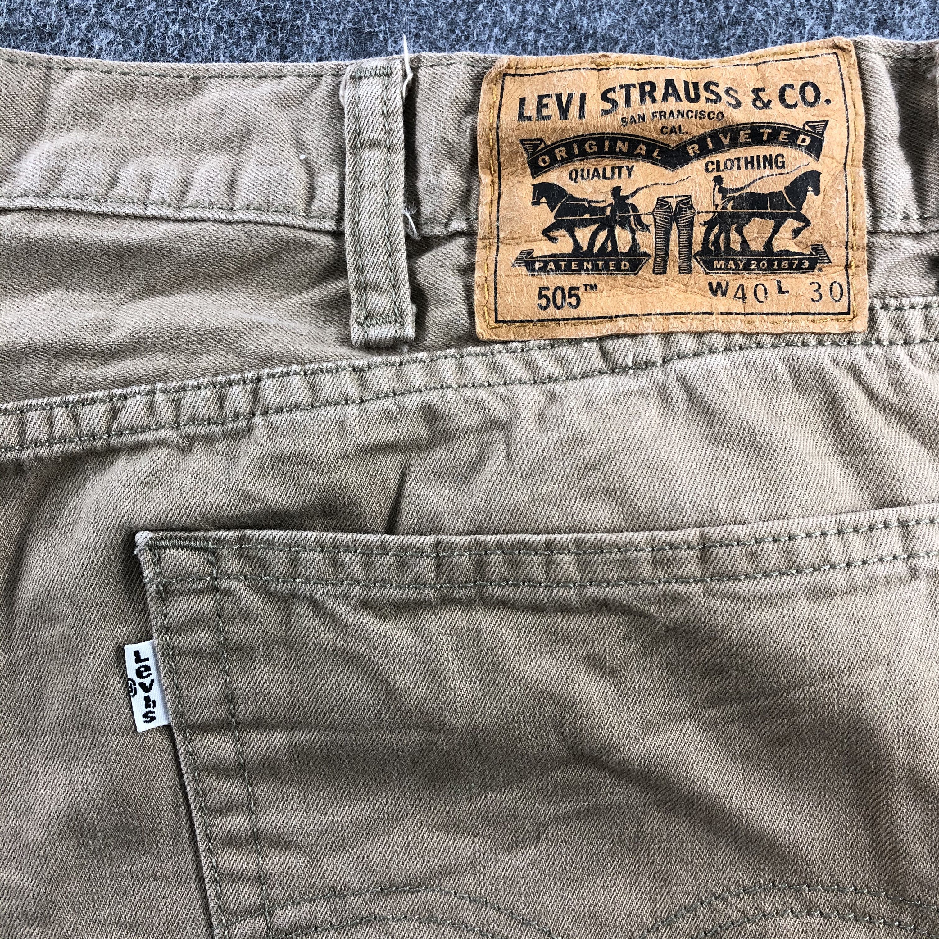 Levi's Vintage Levis 505 Jeans-J1218 Size US 41 - 5 Thumbnail