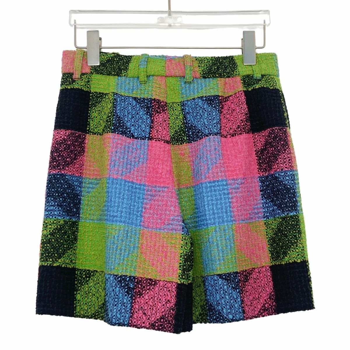 Gucci Gucci Color Block Printed Straight Leg Casual Shorts K26WX Size 25" / US 0 / IT 36 - 1 Thumbnail