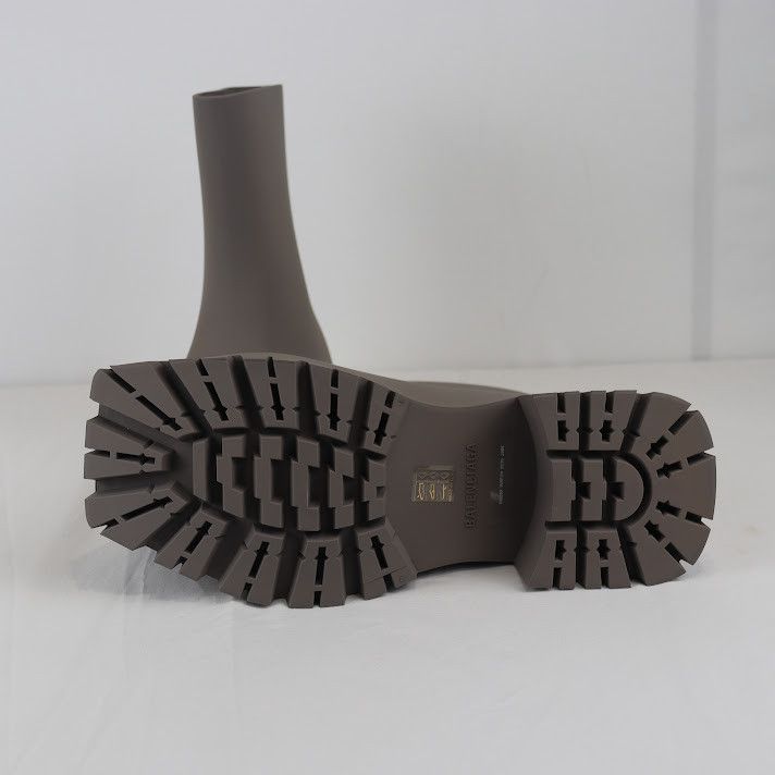 Balenciaga o1rshd1 Q:2 / Trooper Boots in Medium Grey Size US 8 / EU 41 - 12 Thumbnail