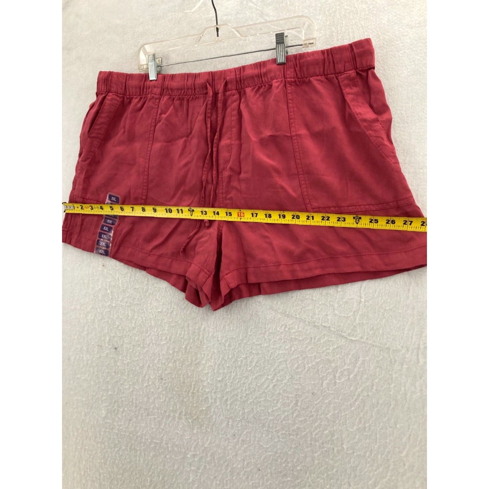 Gap Gap Women's Shorts 2XL Lyocell Pull-On Casual Activewear Summer Red Size 40" / US 18 - 3 Thumbnail
