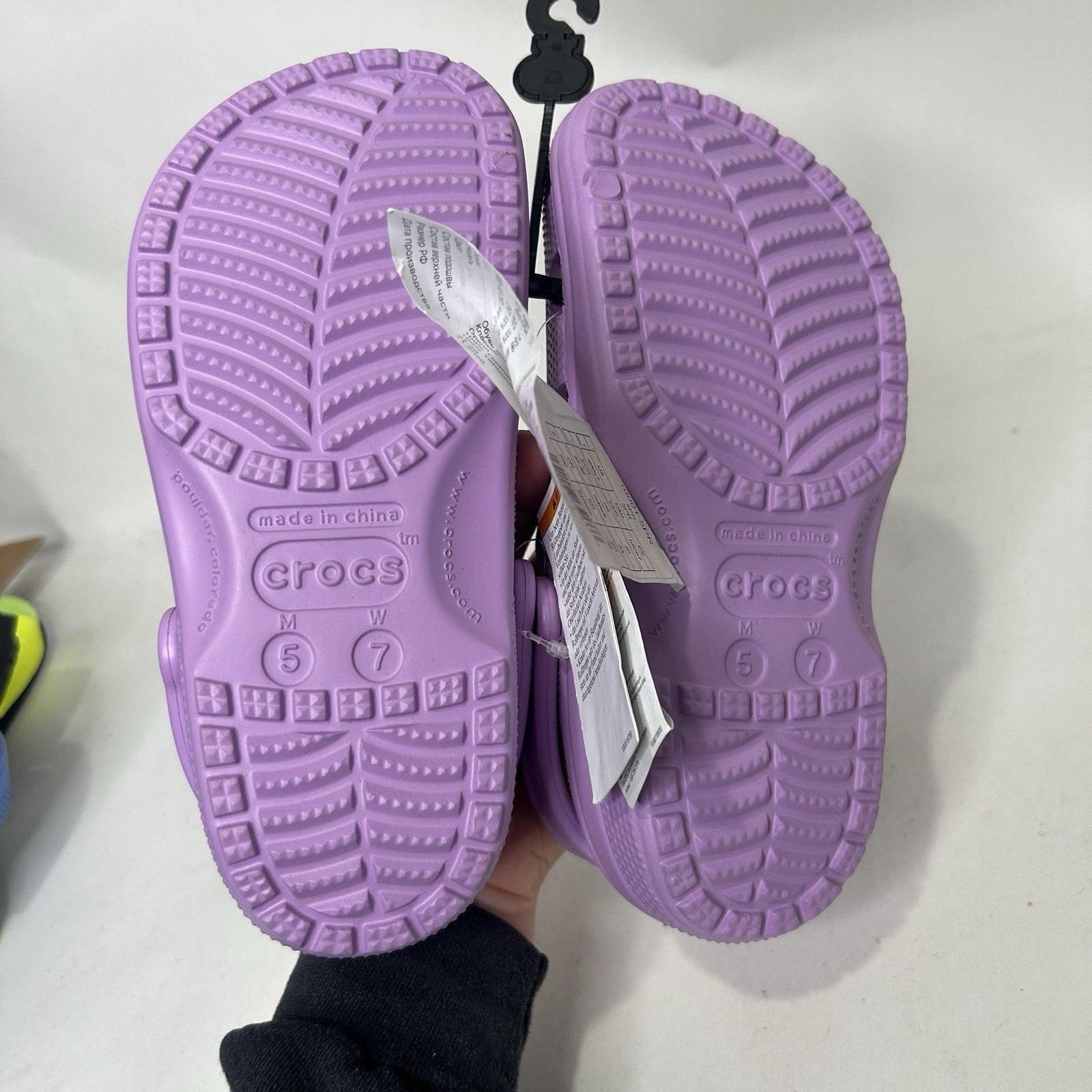 Crocs Crocs Unisex Classic Clog “Orchid” Size US 7 / IT 37 - 5 Thumbnail