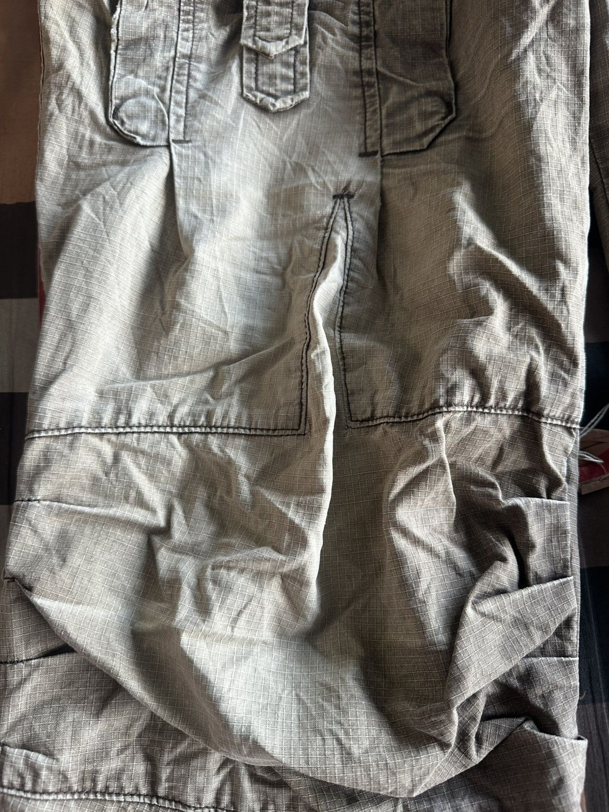 If Six Was Nine Marithe Francois Girbaud Multipocket Sunfaded Pants Size US 34 / EU 50 - 5 Thumbnail