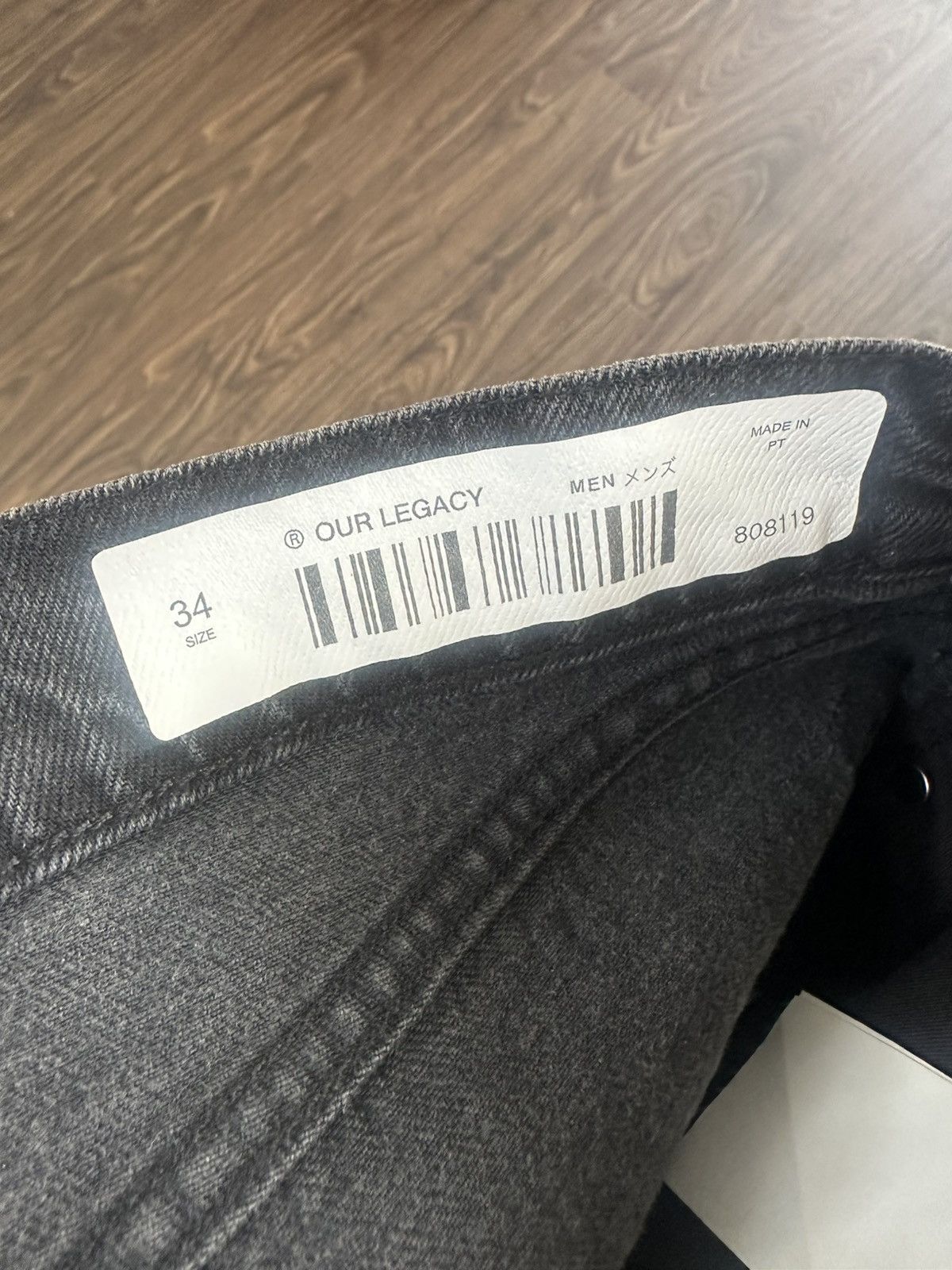 Our Legacy NWT Our Legacy Black First Cut Jeans Denim 34 Size US 34 / EU 50 - 8 Thumbnail