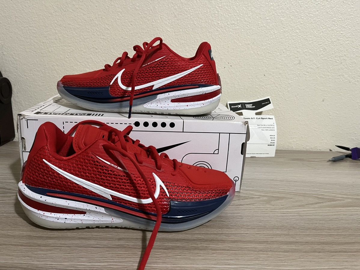 image of Nike Gt Cut Usa Shoes in Red, Men's (Size 9)
