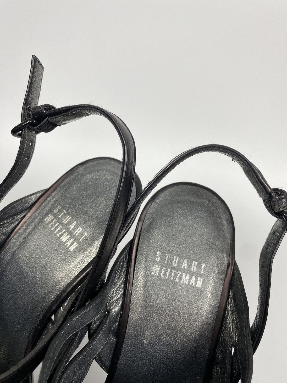 Stuart Weitzman Stuart Weitzman Genuine Leather Sandals Heels size 37 Size US 7 / IT 37 - 5 Thumbnail
