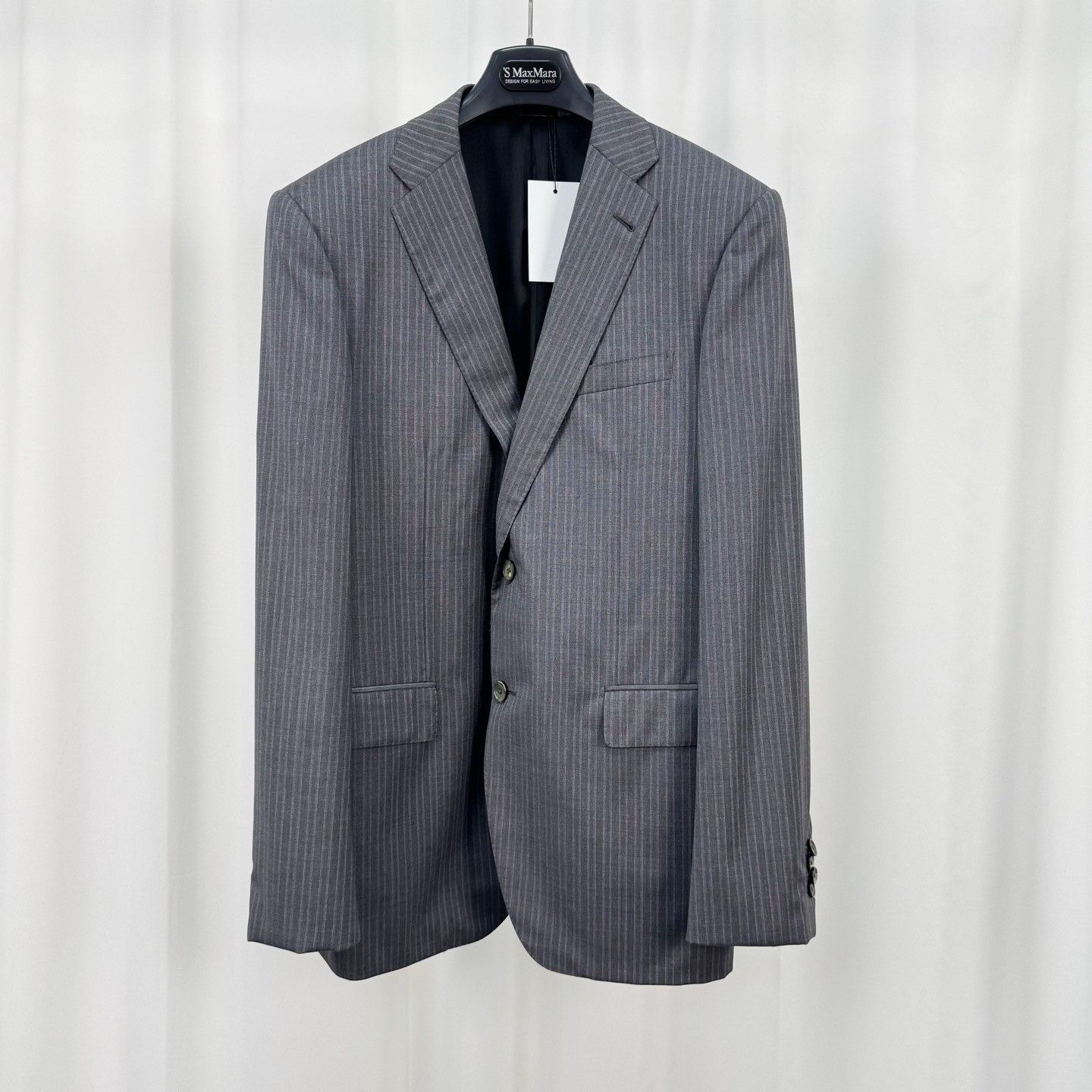 Louis Vuitton Louis Vuitton Pinstripe Wool Blazer 52 Size 42R - 1 Thumbnail