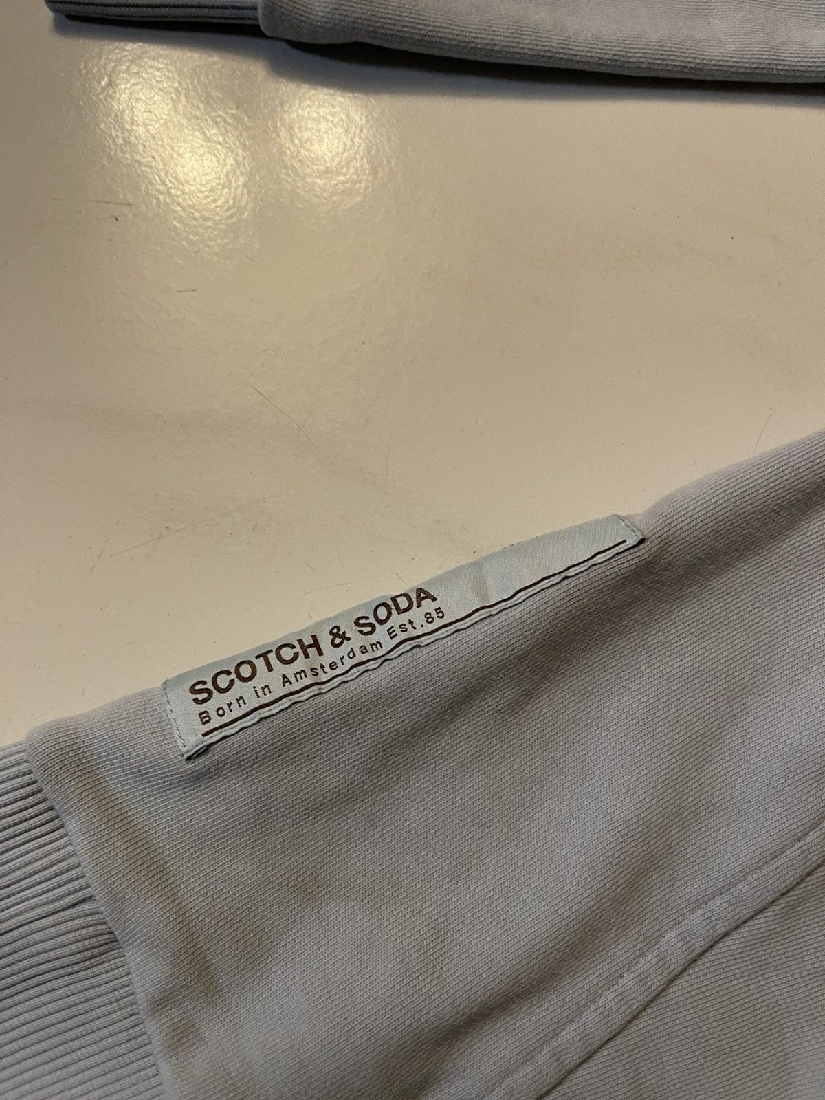 Scotch & Soda Scotch & Soda Hoodie Blue Logo Sweatshirt Men’s Size Large Size US L / EU 52-54 / 3 - 8 Thumbnail