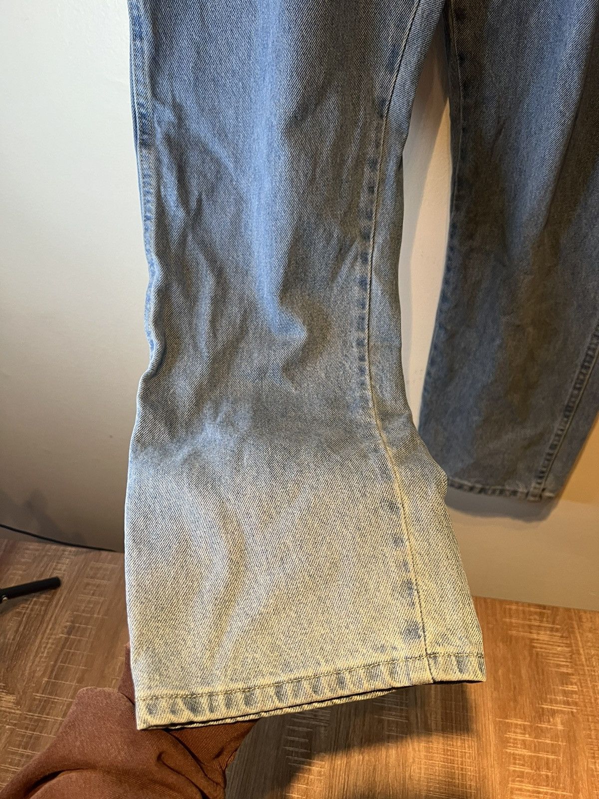 Wrangler Wrangler Mens Jeans Blue Tag Size (36x30) Relaxed Straight Size US 36 / EU 52 - 3 Thumbnail