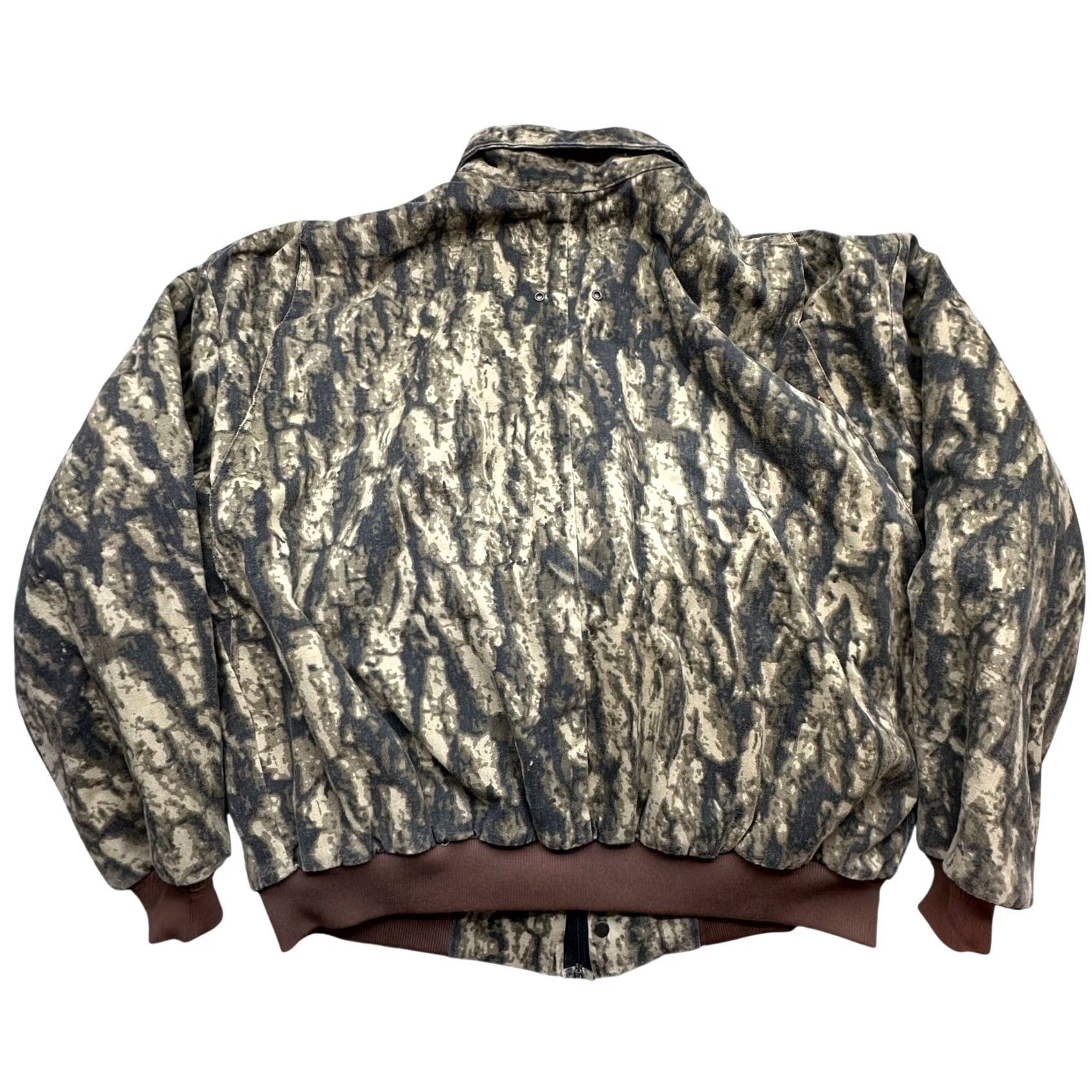 Vintage VINTAGE Gander Mountain Timber Ghost Camouflage Bomber Jacket Mens Large Snap Green 90s Size US L / EU 52-54 / 3 - 2 Thumbnail