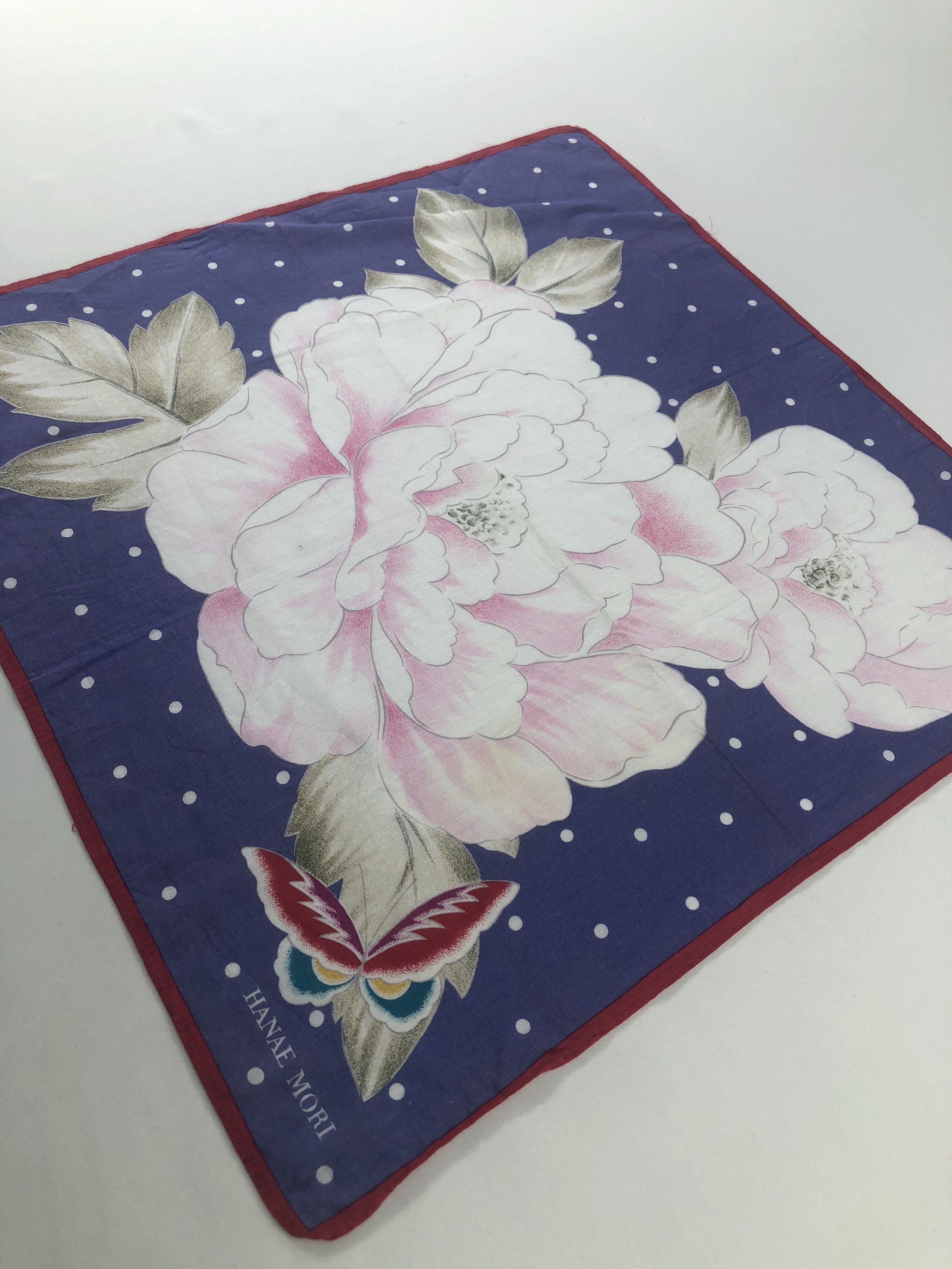 Hanae Mori × Vintage Hanae Mori Handkerchief / Bandana / Neckerchief Size ONE SIZE - 3 Thumbnail