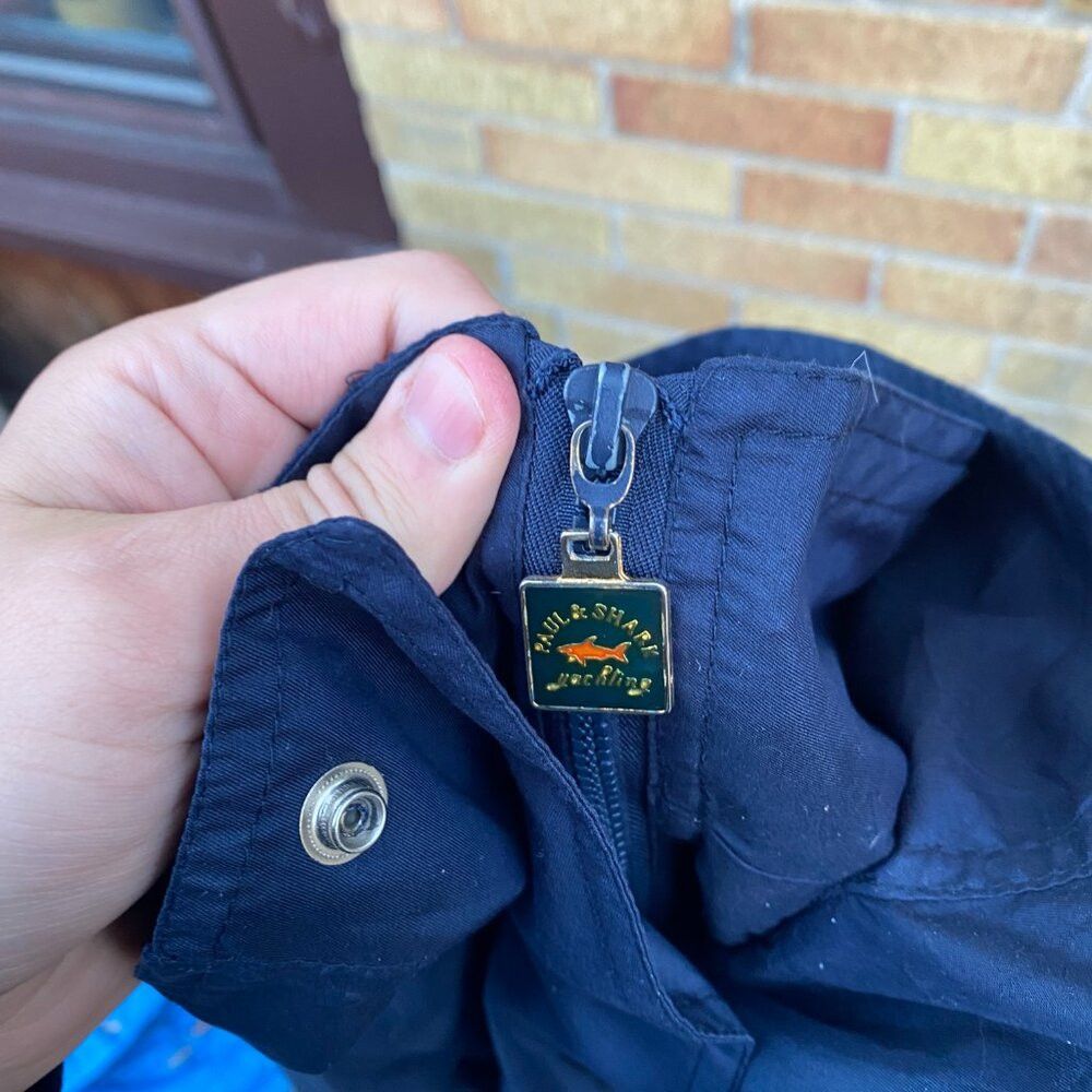 Paul & Shark × Vintage Vintage 90s Paul & Shark Yaughting Jacket Large Blue Size US L / EU 52-54 / 3 - 9 Thumbnail