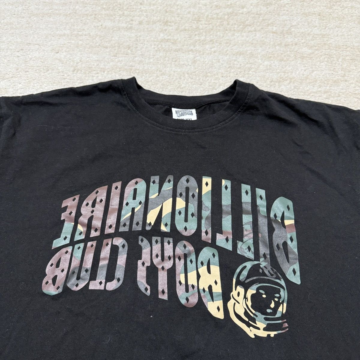 Billionaire Boys Club Billionaire Boys Club T-Shirt Camouflage Spell-Out BBC Men's Size US XXL / EU 58 / 5 - 2 Thumbnail