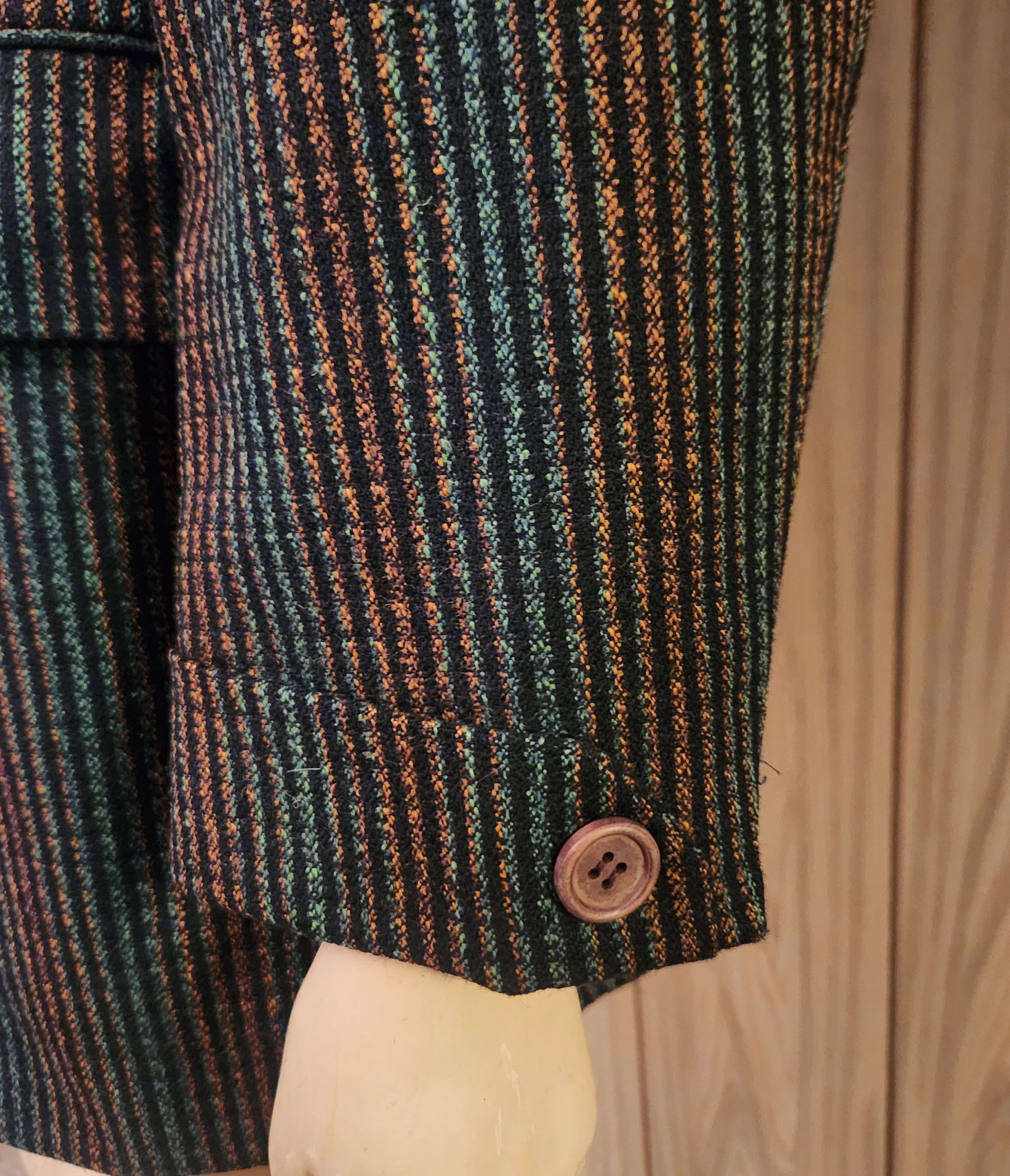 Vintage vintage sport coat 41R custom mod Hollywood 1960s Size 40R - 5 Thumbnail