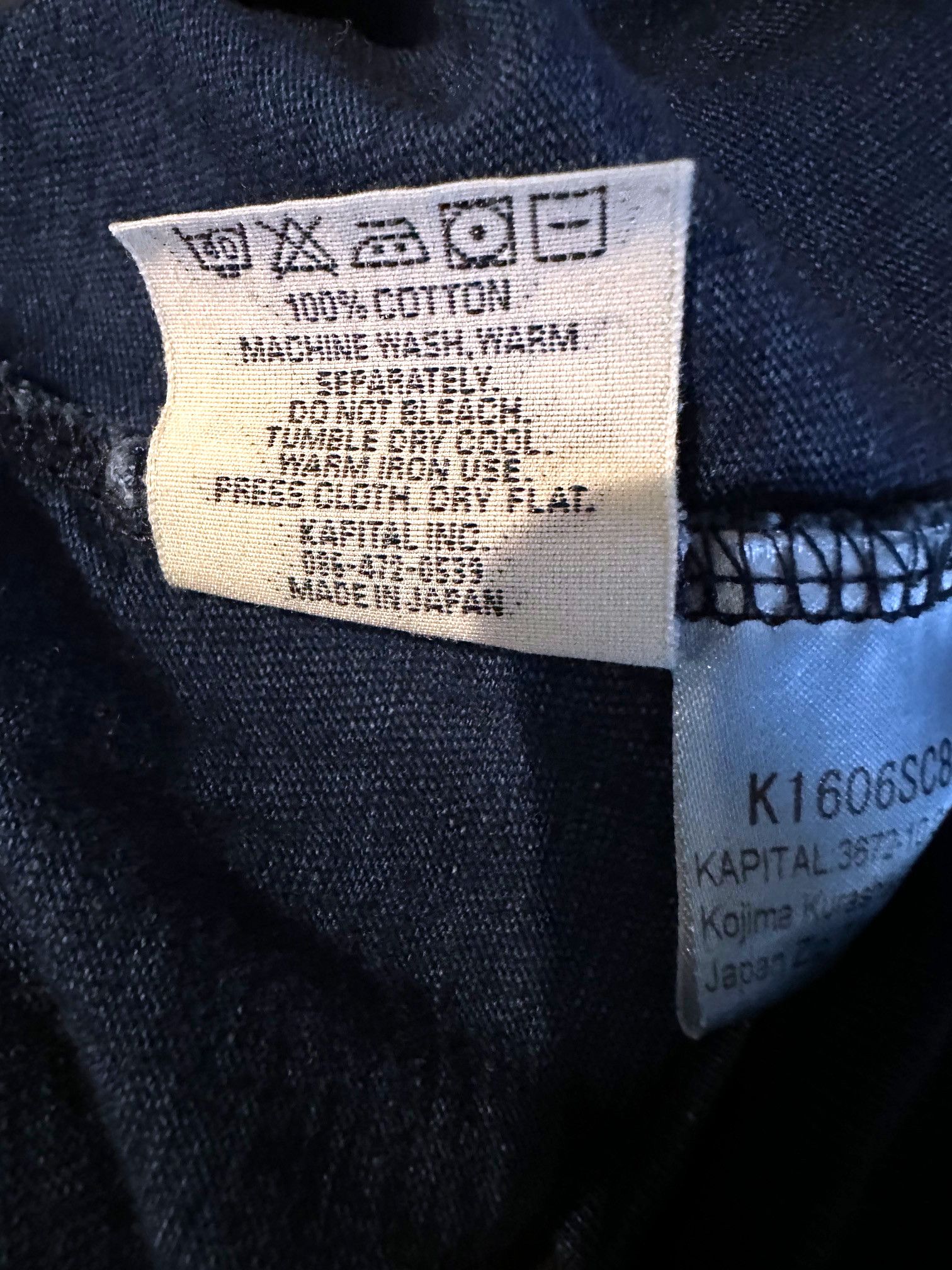 kapital キャピタル sushi psycho tシャツ インディゴ kapital キャピタル sushi psycho tシャツ インディゴ kapital