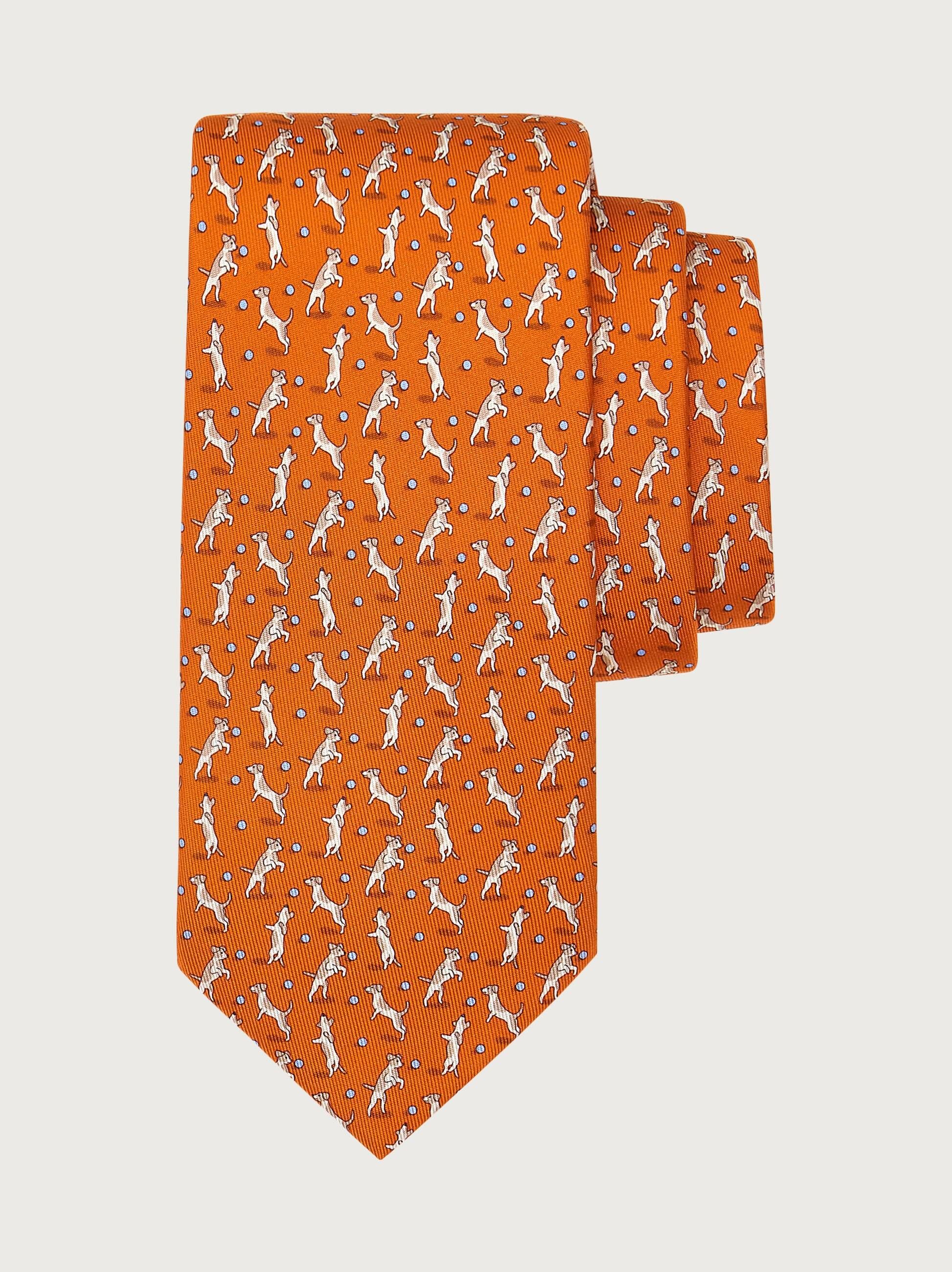 Salvatore Ferragamo o1s1rm1024 Size: OS / Silk Tie in Multicolor Size ONE SIZE - 1 Thumbnail