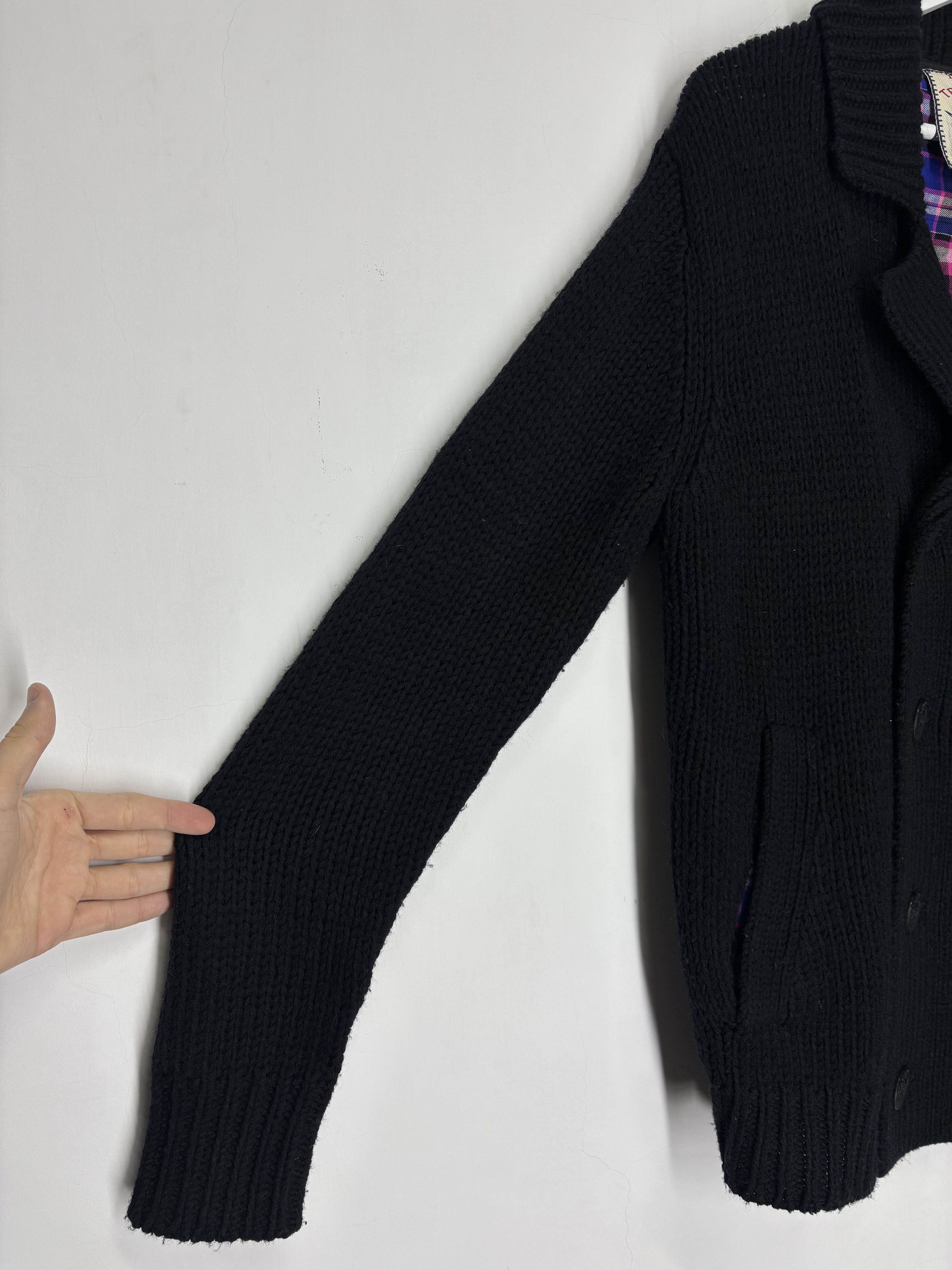 Diesel Vintage Diesel Avant Garde Heavy Knit Black Sweater Size US XL / EU 56 / 4 - 9 Thumbnail