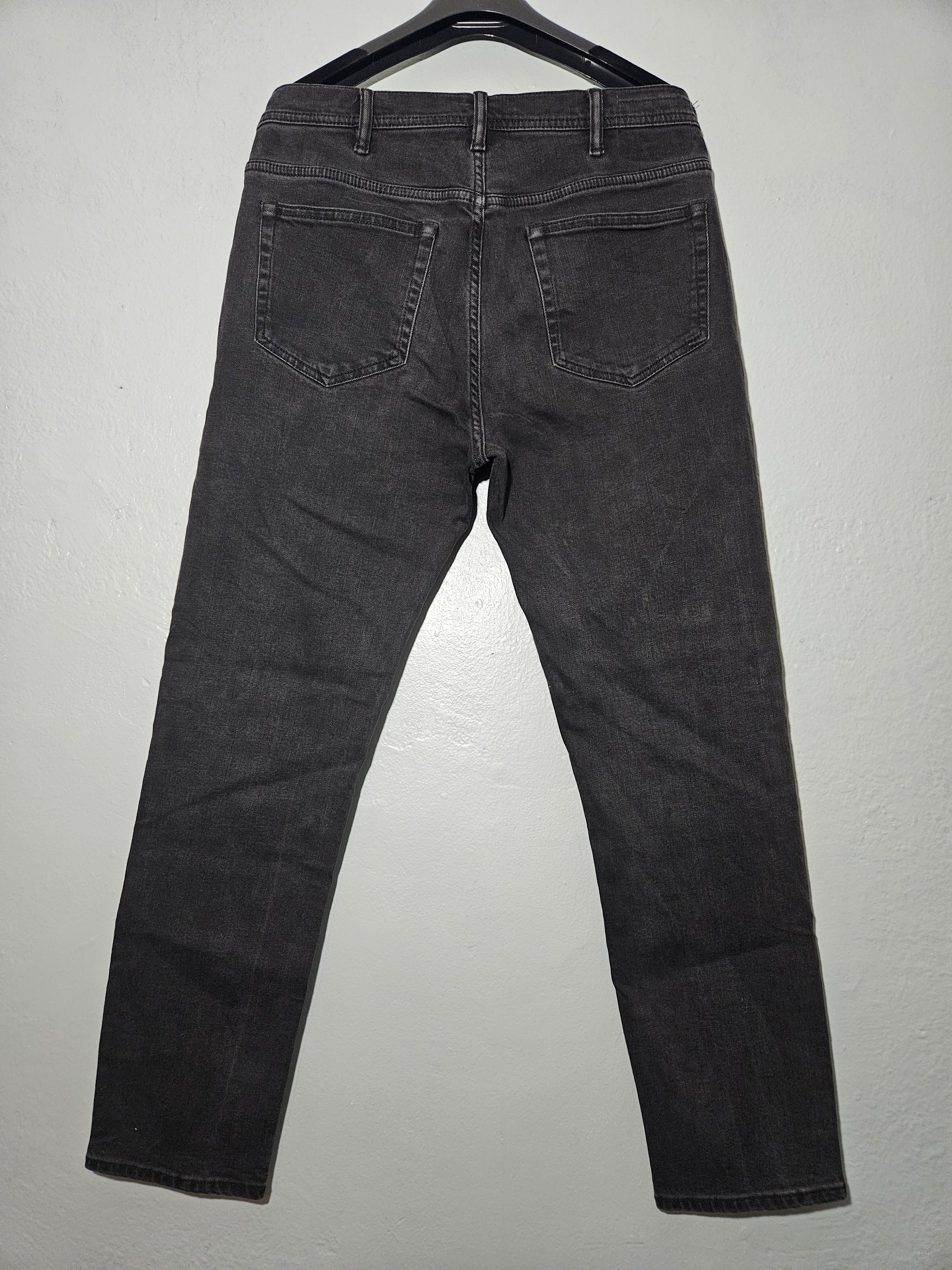 Acne Studios Blå Konst River Used Blk Black Denim Jeans Size US 30 / EU 46 - 5 Thumbnail