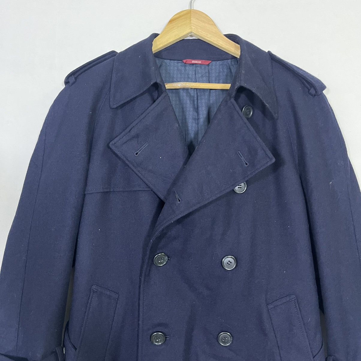 Yohji Yamamoto D’URBAN DOUBLE BREASTED TRENCH COAT JACKET Size US M / EU 48-50 / 2 - 2 Thumbnail