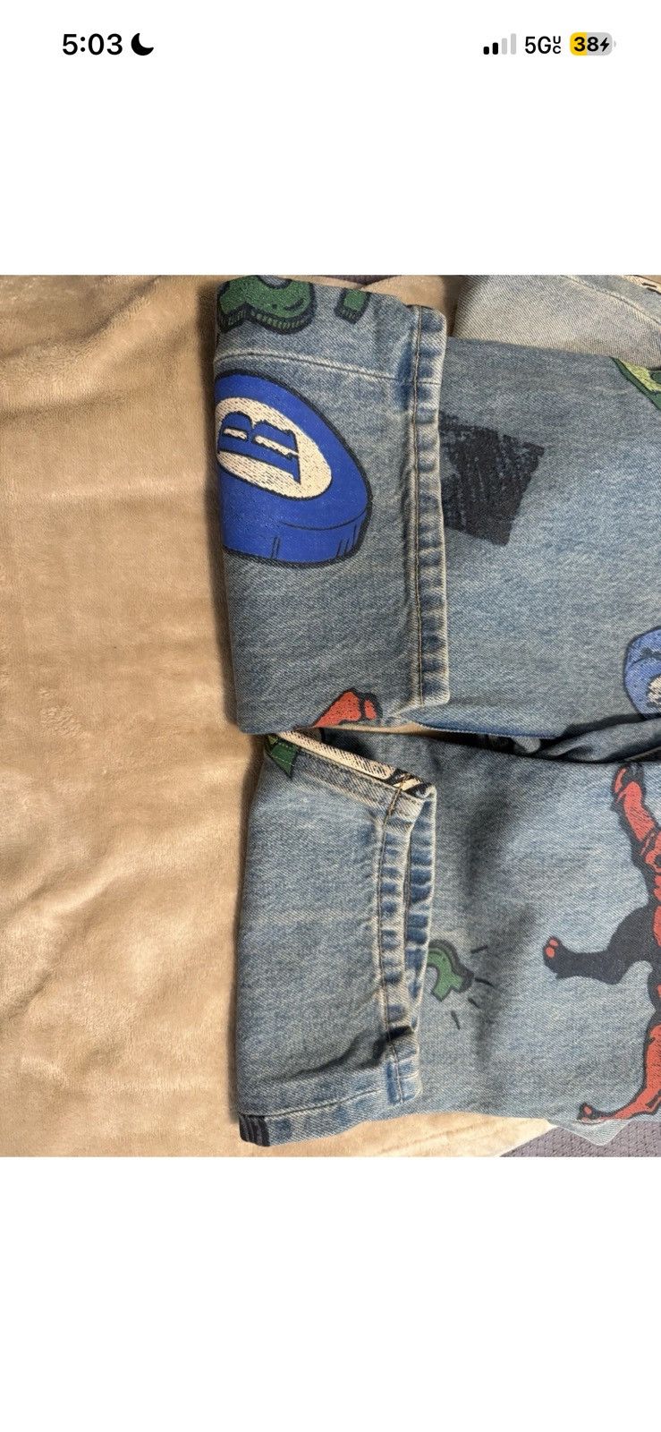 Rhude Rhude Doodle Jeans Size US 32 / EU 48 - 3 Thumbnail