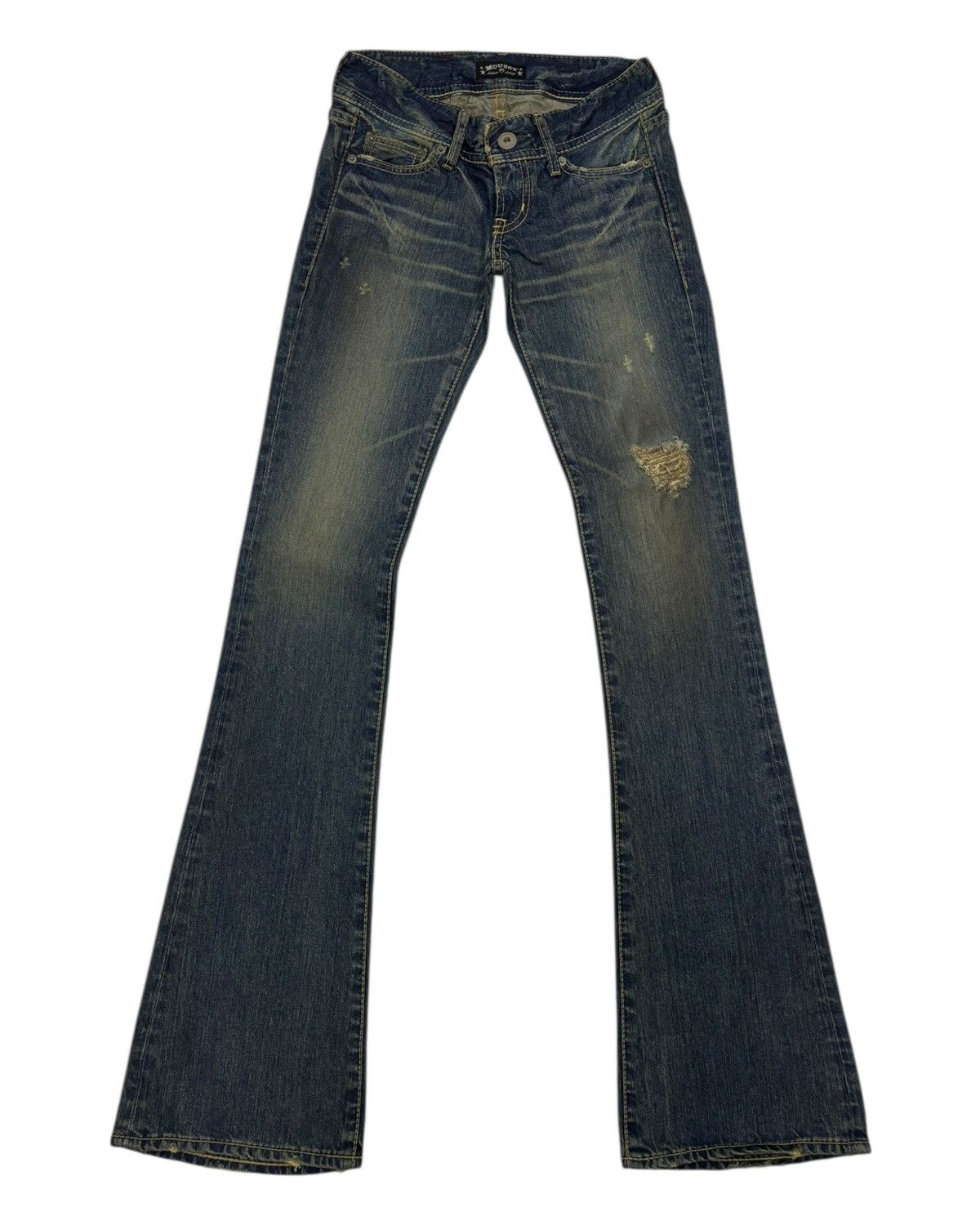 Hysteric Glamour Vintage Japanese Moussy Flared Jeans IfSixWasNine Lgb Style Size 24" / US 00 / IT 34 - 7 Thumbnail