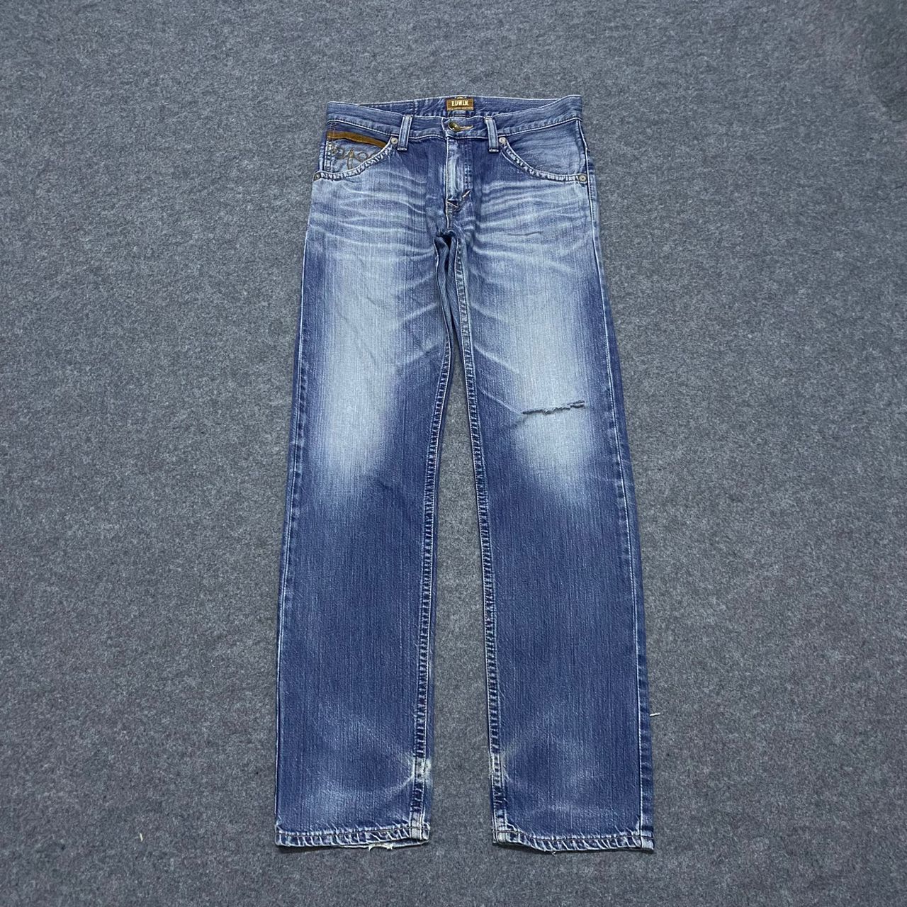 Edwin Vintage Edwin Exclusive Vintage Distressed Denim Size US 33 - 1 Thumbnail