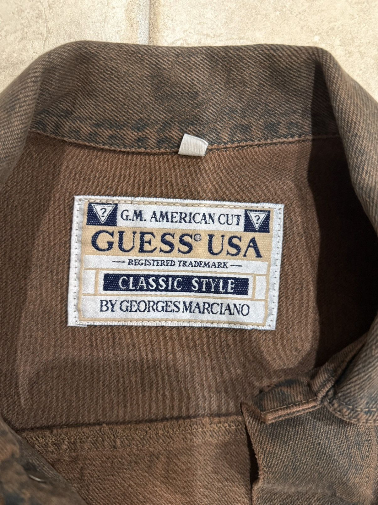 Guess Vintage Guess by Georges Marciano denim jacket Size US M / EU 48-50 / 2 - 2 Thumbnail