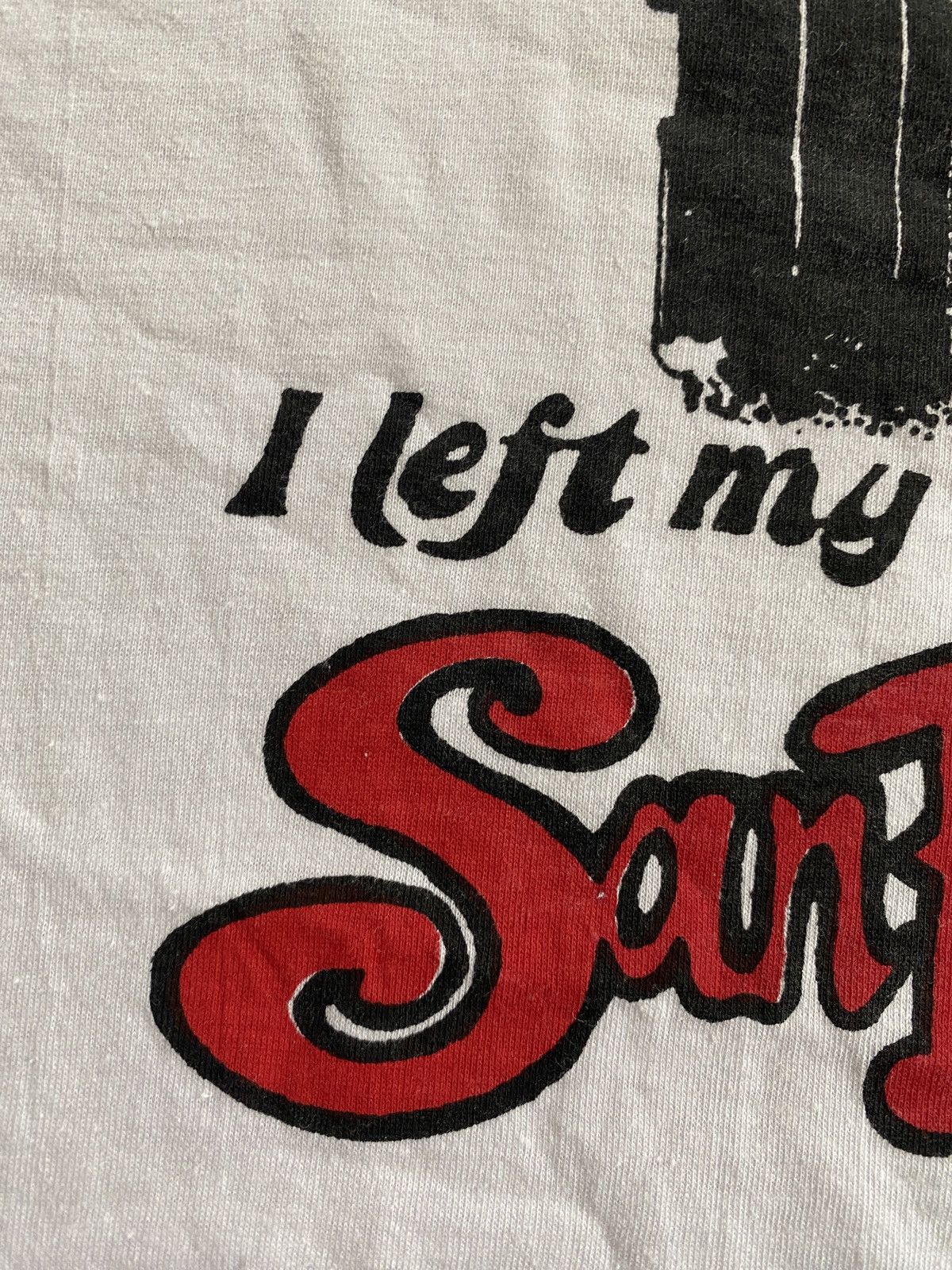Vintage Vintage 70’s/80’s Left ❤️ in San Francisco Single Stitch Tee Size US M / EU 48-50 / 2 - 3 Thumbnail