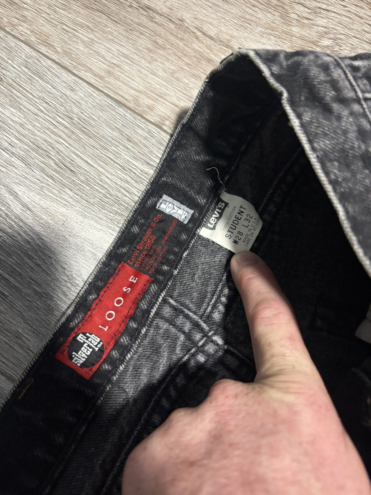 Levi's Vintage Clothing Levis Silver Tab Loose Size US 28 / EU 44 - 4 Thumbnail
