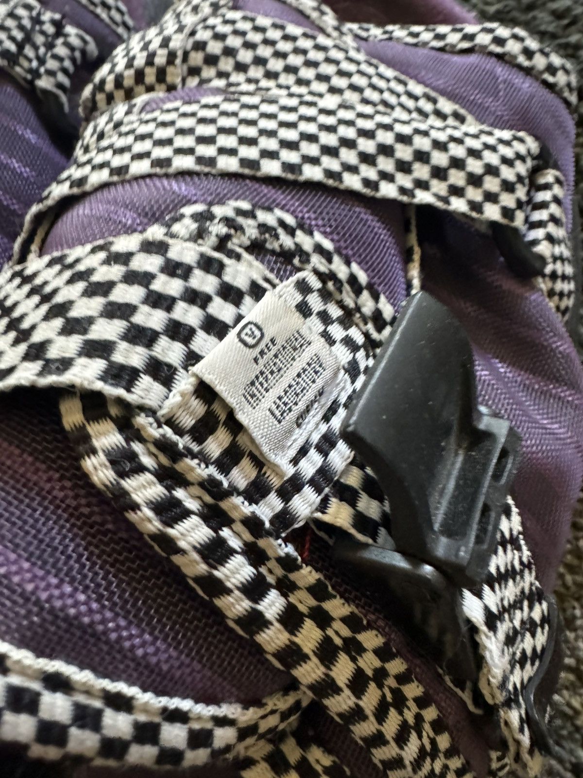 Visvim Visvim Christo Purple Checkerboard Sandals Size US 10 / EU 43 - 9 Thumbnail